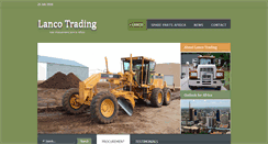 Desktop Screenshot of lancotrading.com